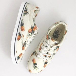 pineapple vans slip on